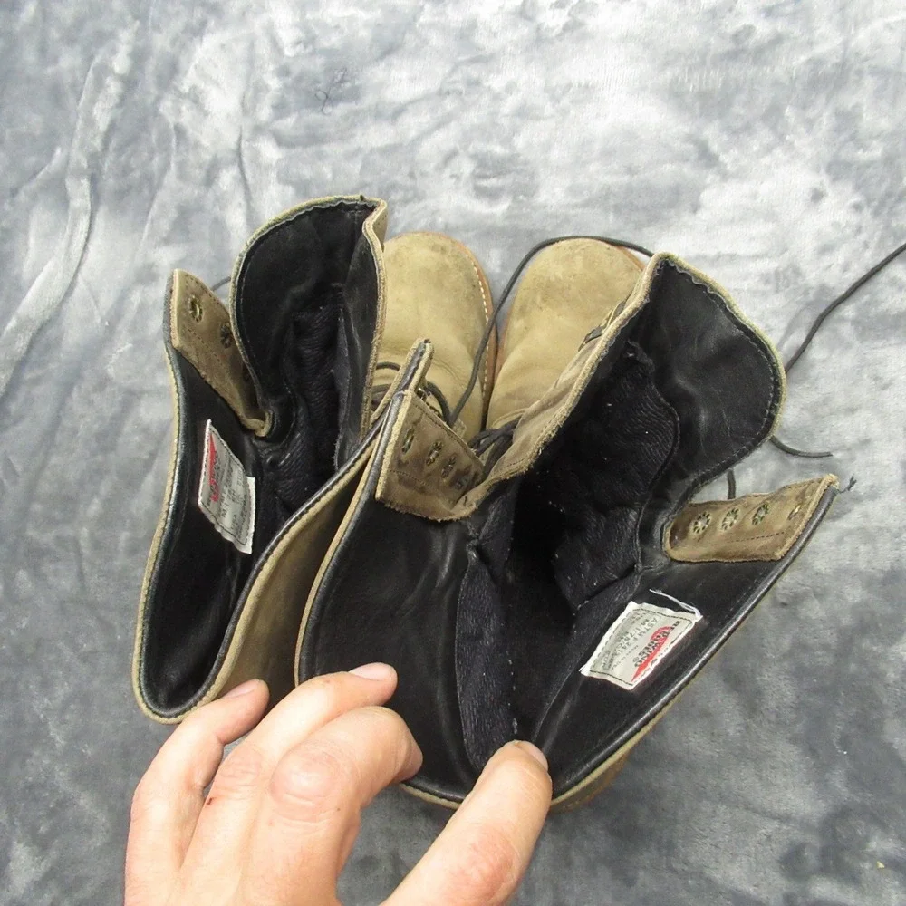 Red Wing Logger Boots Mens 11 Waterproof Gore‎ Tex Work Steel Toe USA 2292 RARE